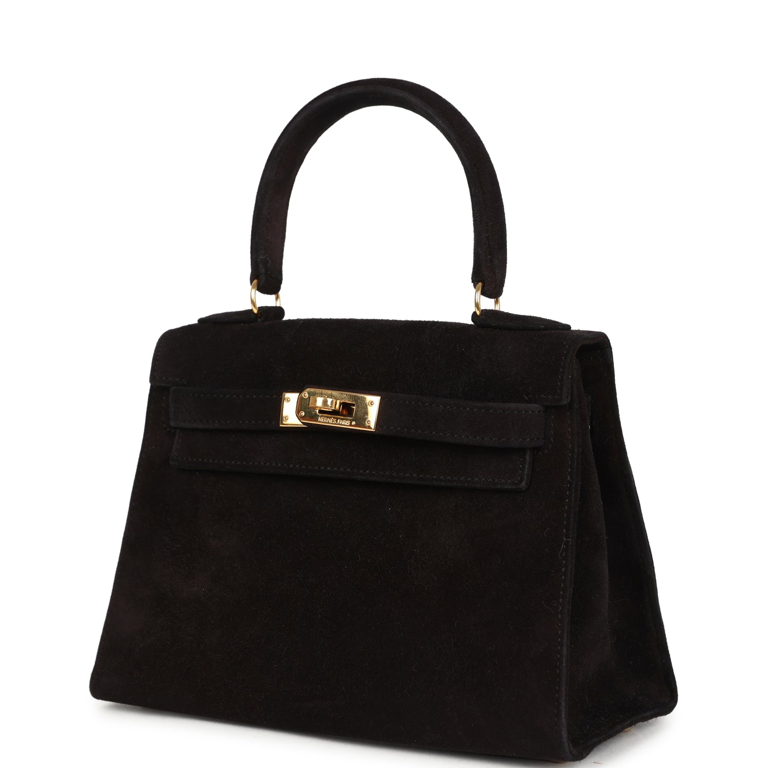 Vintage Kelly Sellier 20 Black Doblis Bag
