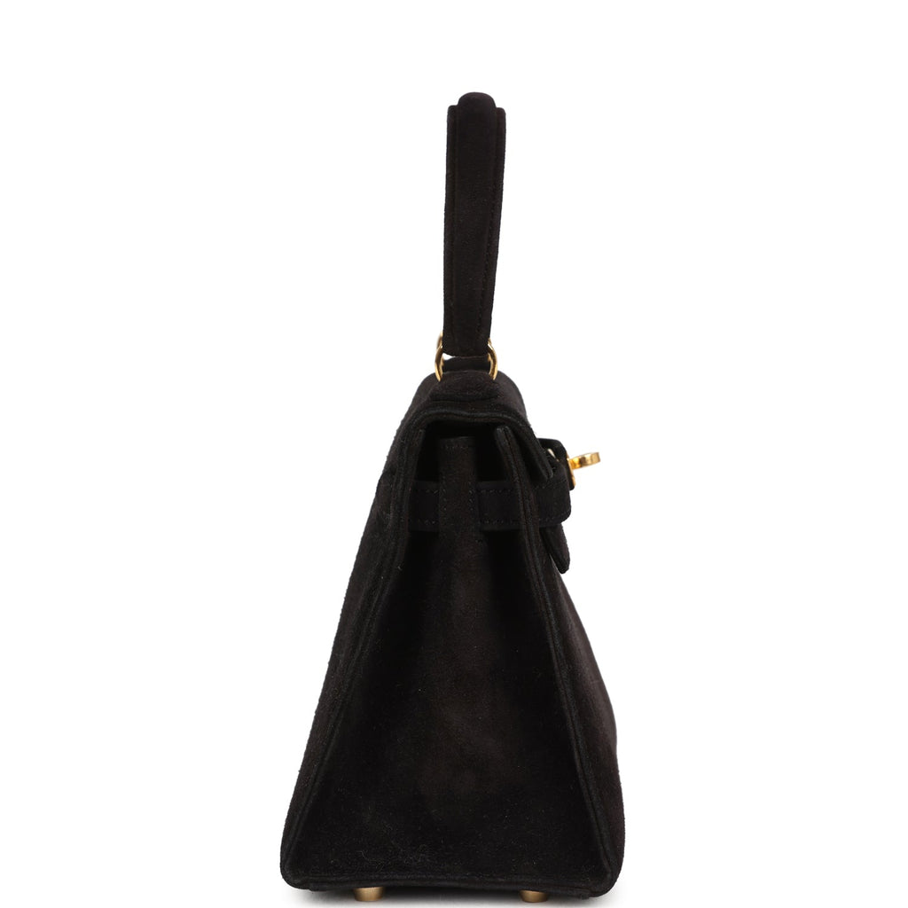 Vintage Kelly Sellier 20 Black Doblis Bag
