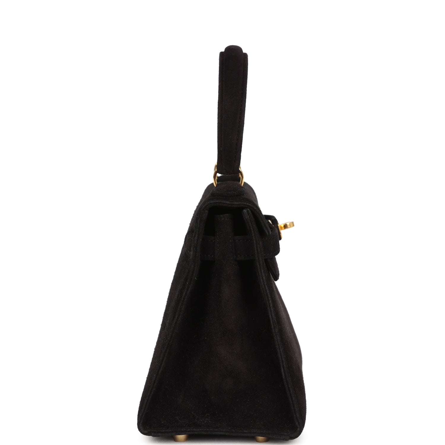 Vintage Kelly Sellier 20 Black Doblis Bag
