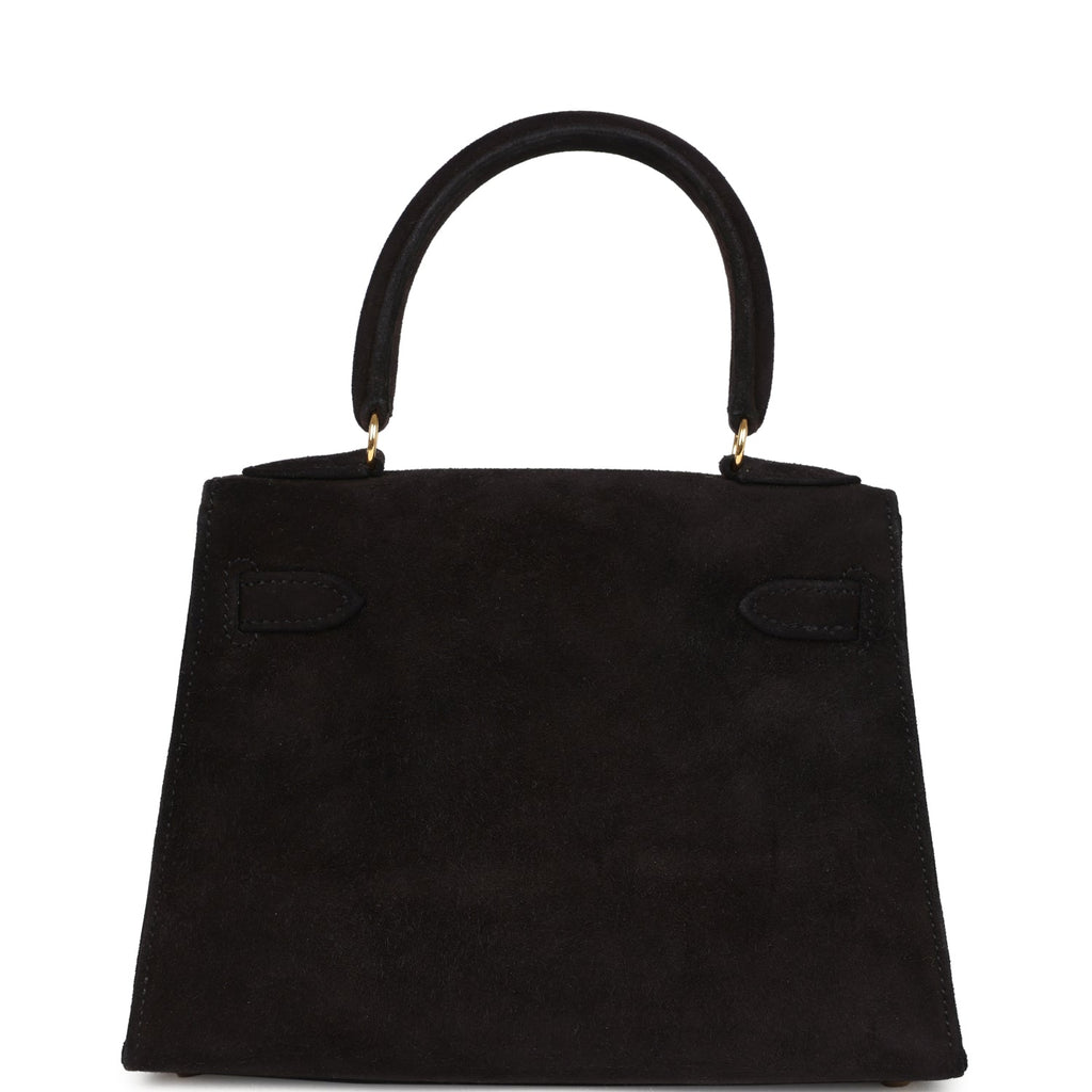 Vintage Kelly Sellier 20 Black Doblis Bag