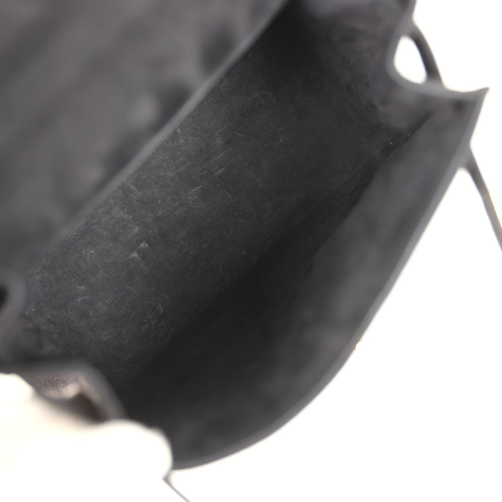 Vintage Kelly Sellier 20 Black Doblis Bag