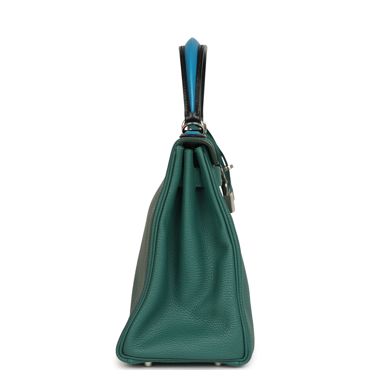 Kelly Retourne 28 Kelly Au Pas Malachite Palladium Hardware Bag