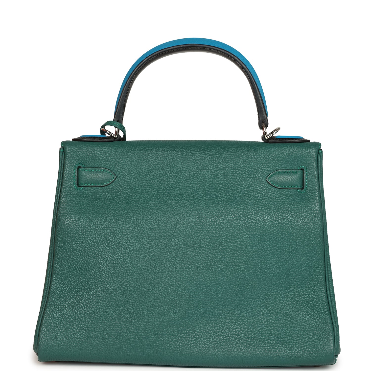 Kelly Retourne 28 Kelly Au Pas Malachite Palladium Hardware Bag