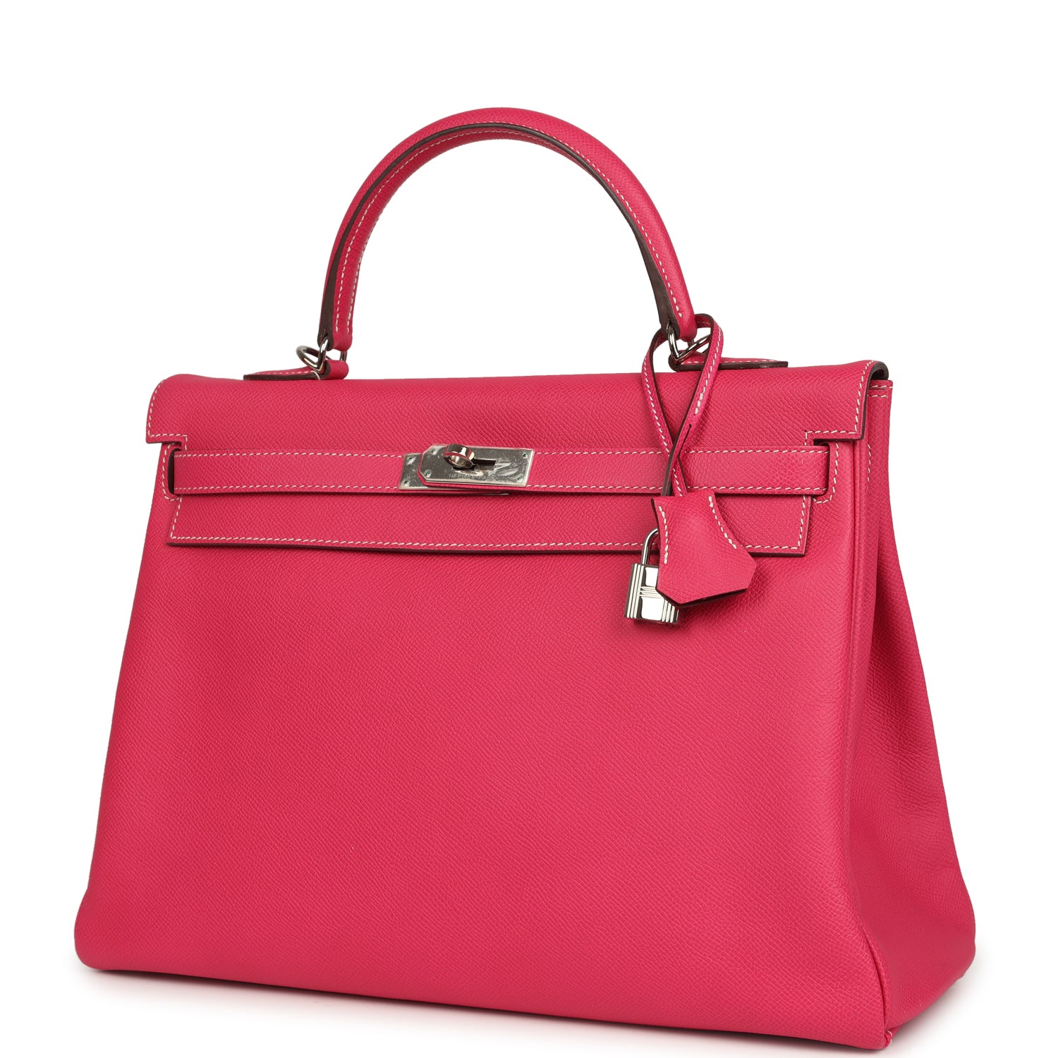 Candy Kelly Retourne 35 Rose Tyrien Epsom Palladium Hardware Bag