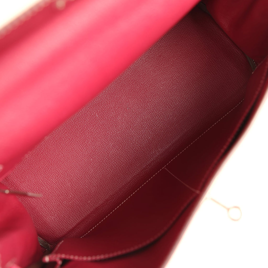 Candy Kelly Retourne 35 Rose Tyrien Epsom Palladium Hardware Bag