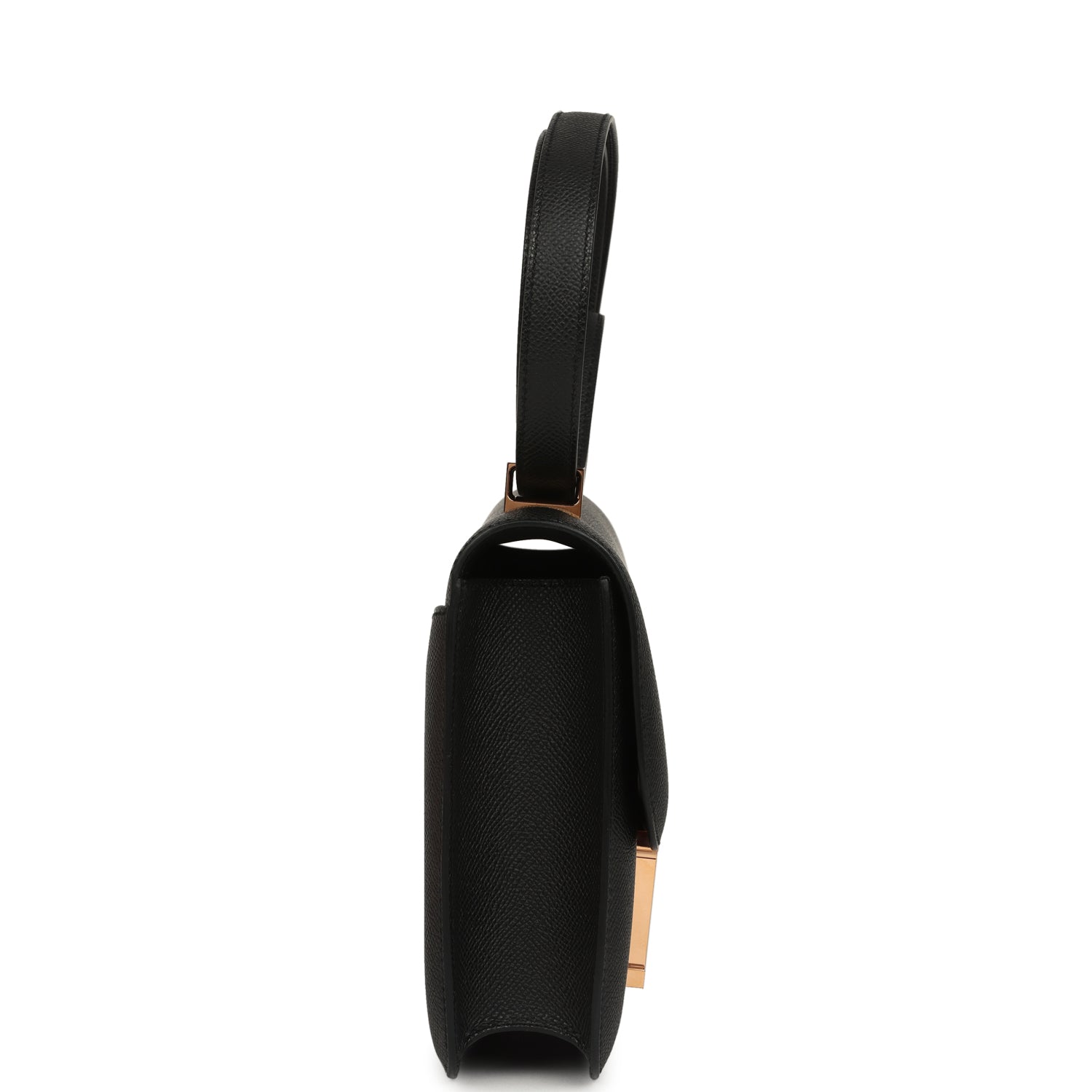 Constance 1-24 Black Epsom Rose Gold Hardware Bag
