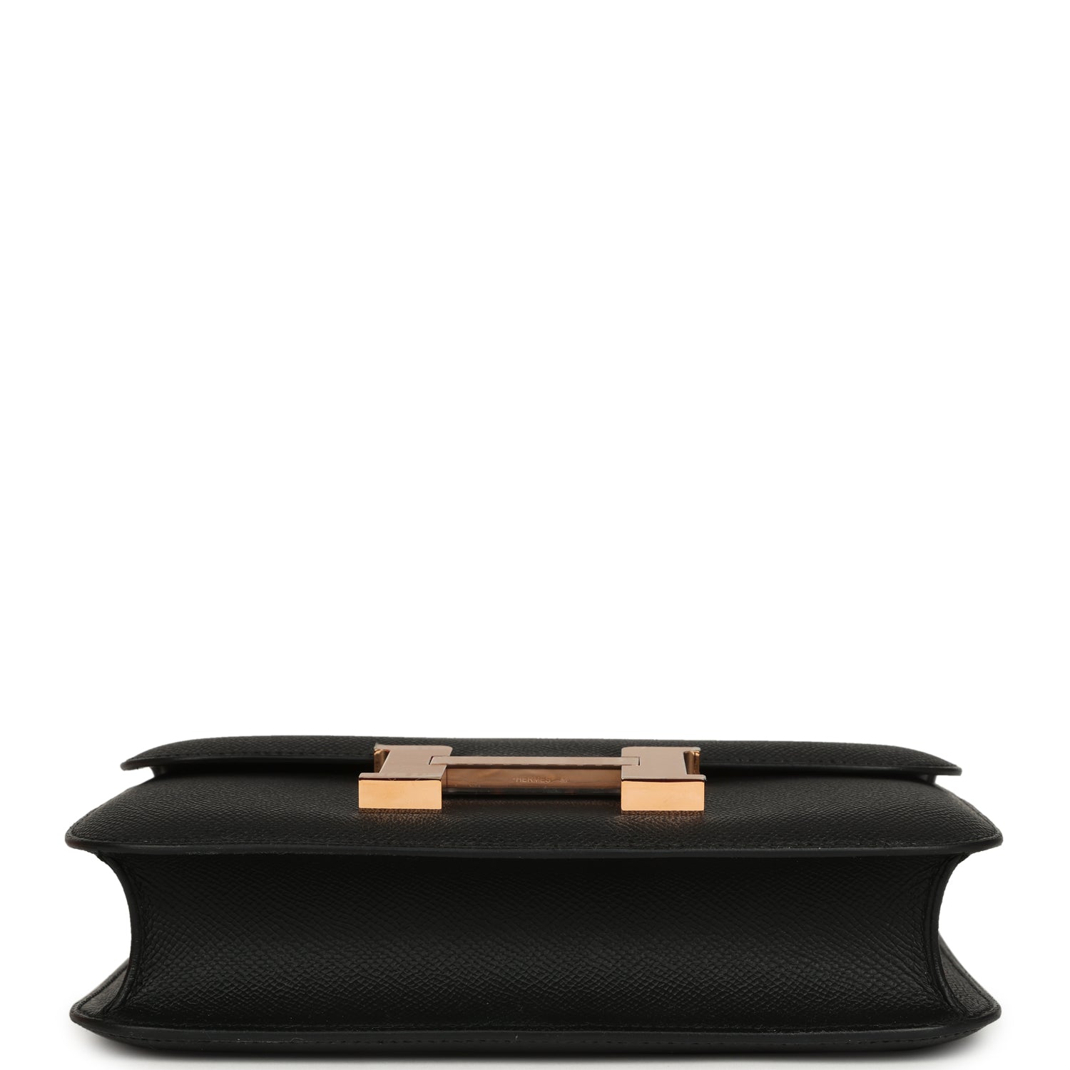 Constance 1-24 Black Epsom Rose Gold Hardware Bag