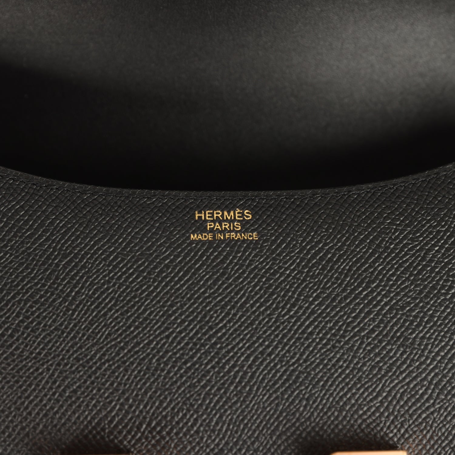 Constance 1-24 Black Epsom Rose Gold Hardware Bag