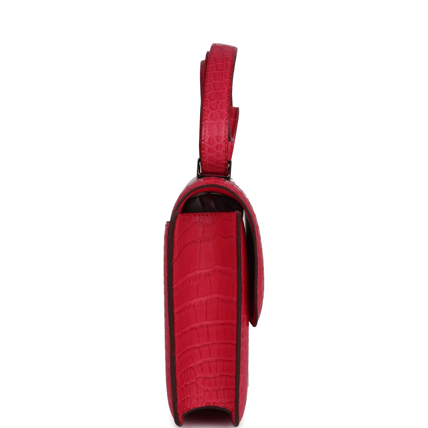 Constance 1-24 Rose Extreme Matte Alligator Palladium Hardware Bag