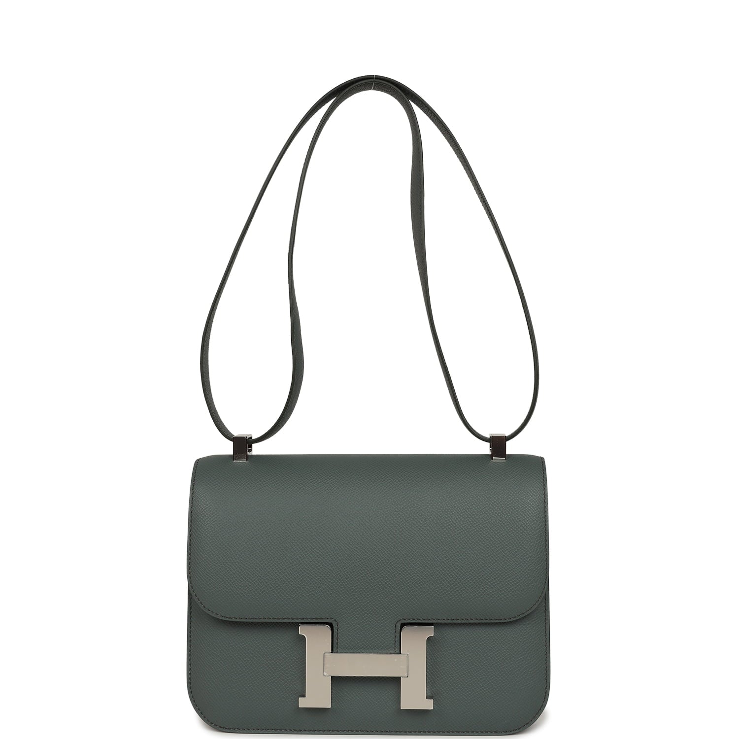 Constance 1-24 Vert Amande Epsom Palladium Hardware Bag
