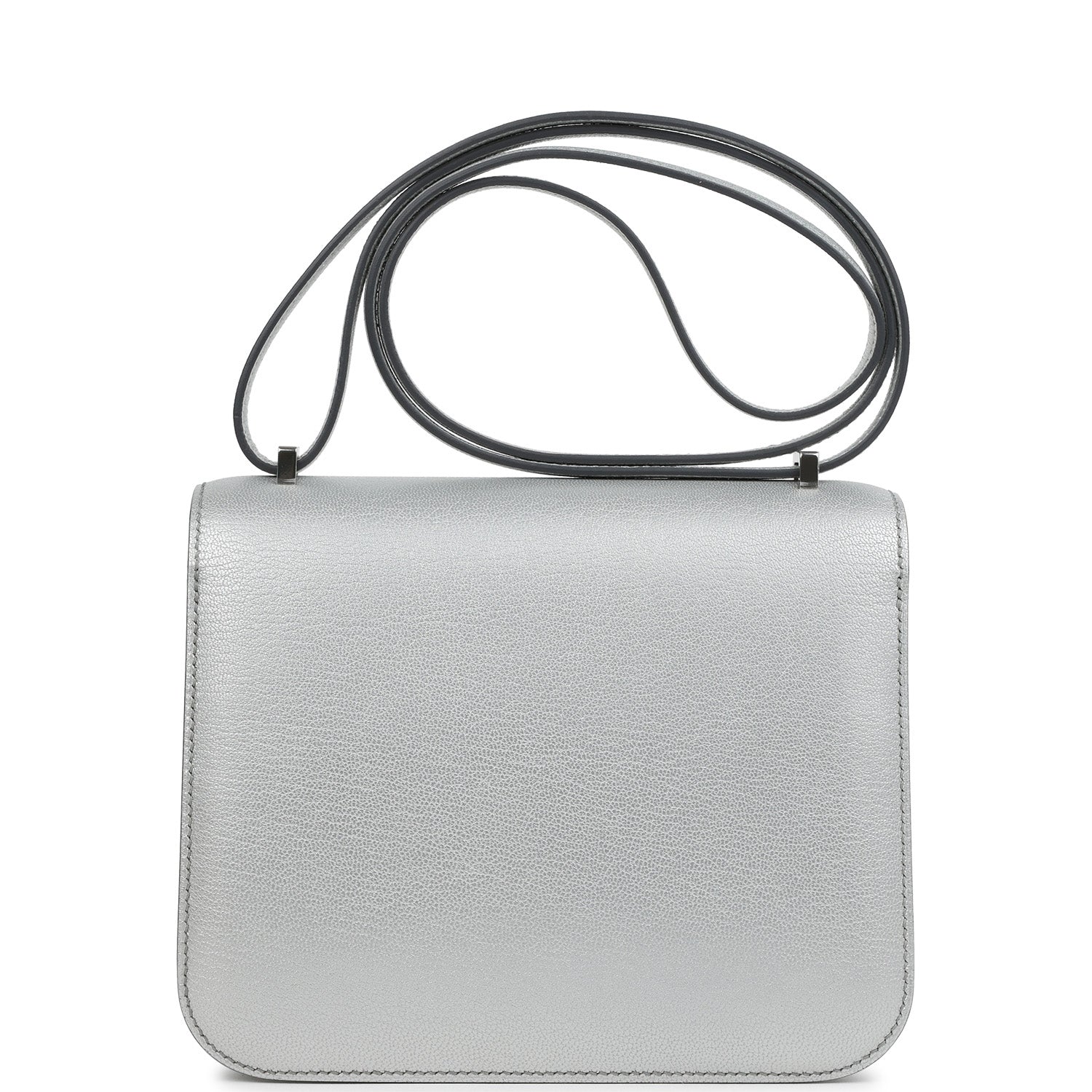 Constance 18 Argent Chevre Chamkilight Palladium Hardware Bag