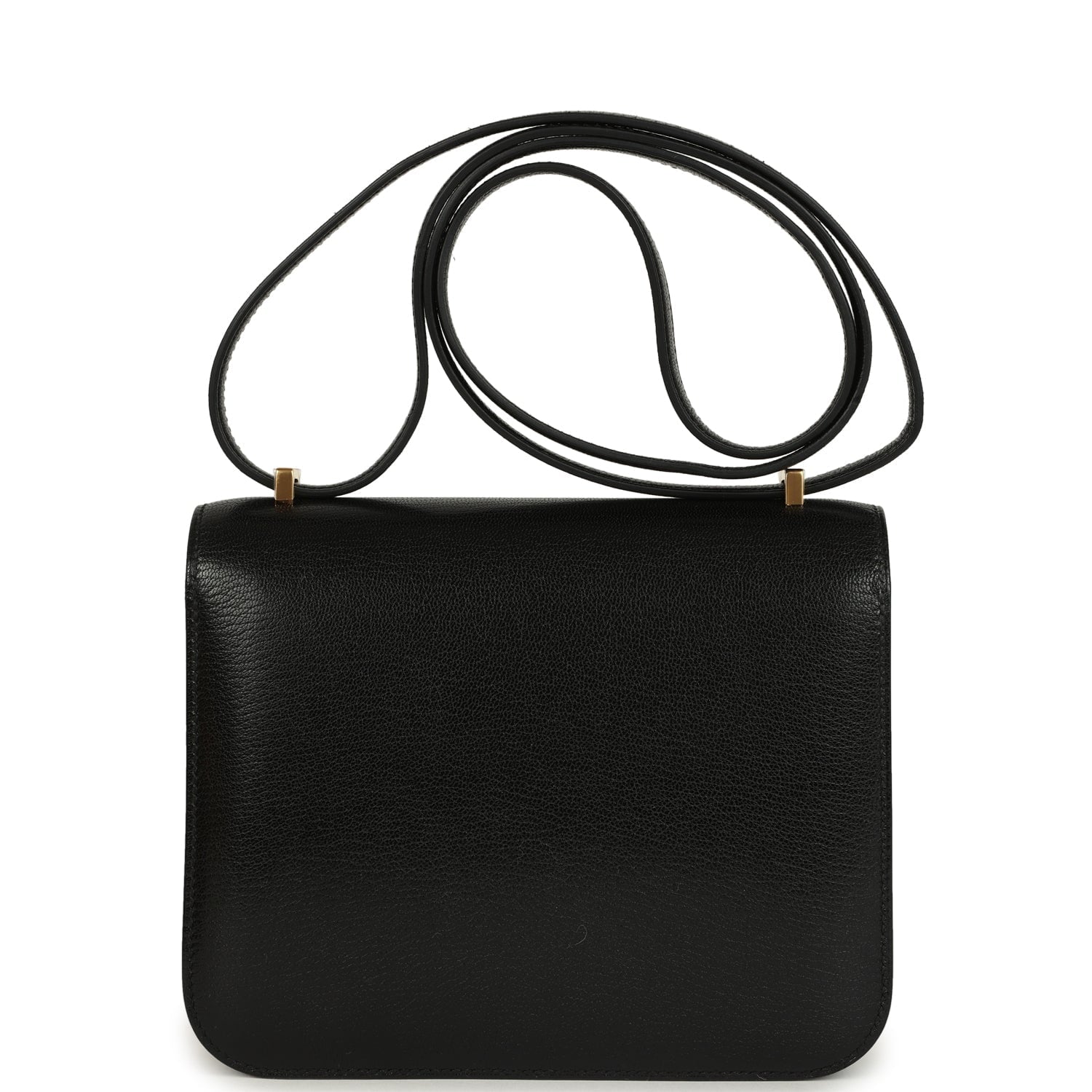Constance 18 Black Chevre Chamkila Gold Hardware Bag