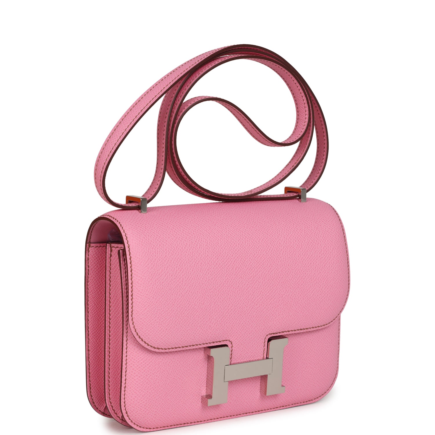 Constance 18 Bubblegum 5P Epsom Palladium Hardware Bag
