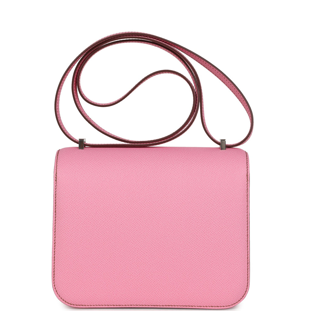 Constance 18 Bubblegum 5P Epsom Palladium Hardware Bag