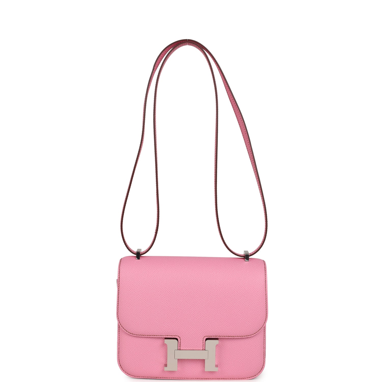 Constance 18 Bubblegum 5P Epsom Palladium Hardware Bag