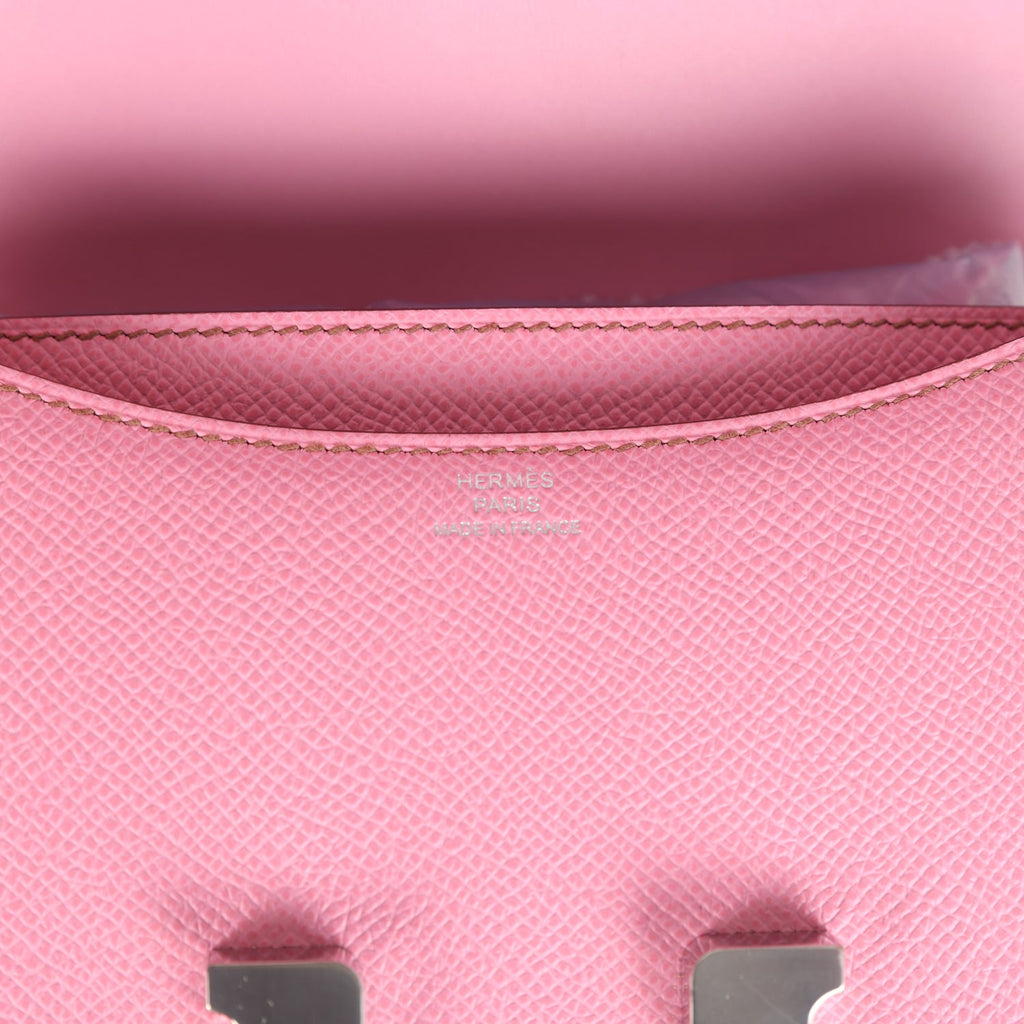 Constance 18 Bubblegum 5P Epsom Palladium Hardware Bag