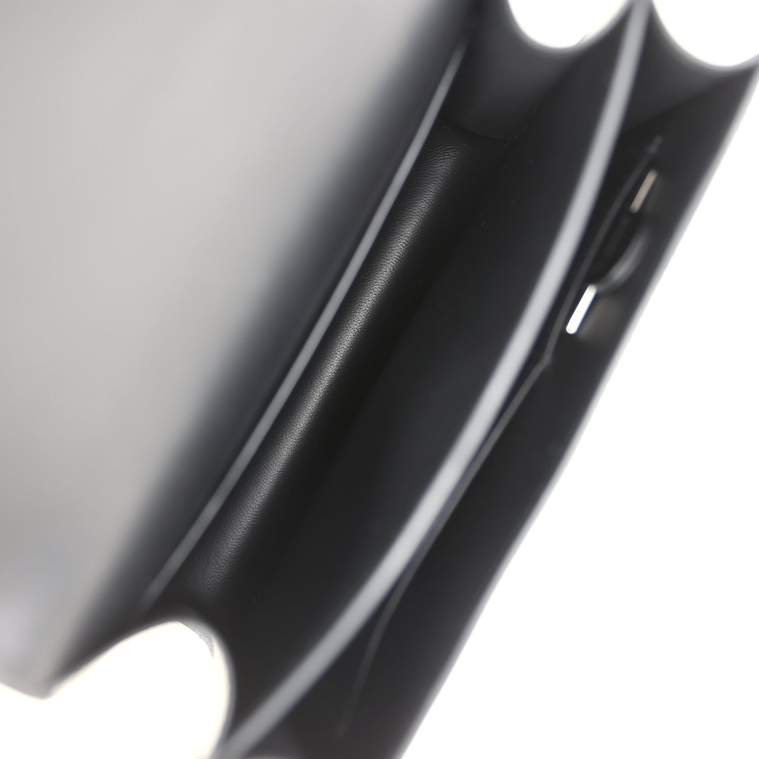 Constance 18 Clouté Black Box Palladium Hardware Bag