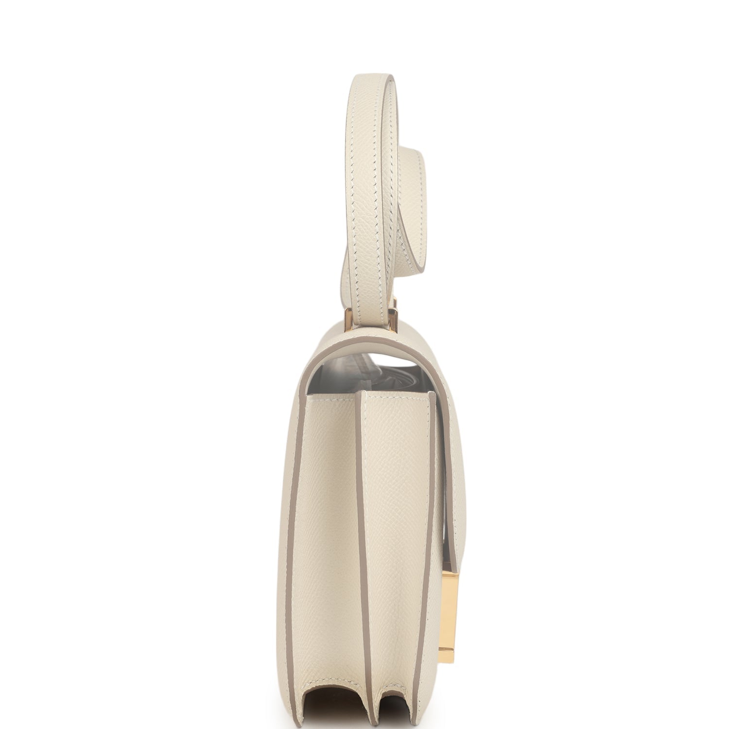 Constance 18 Craie Epsom Gold Hardware Bag