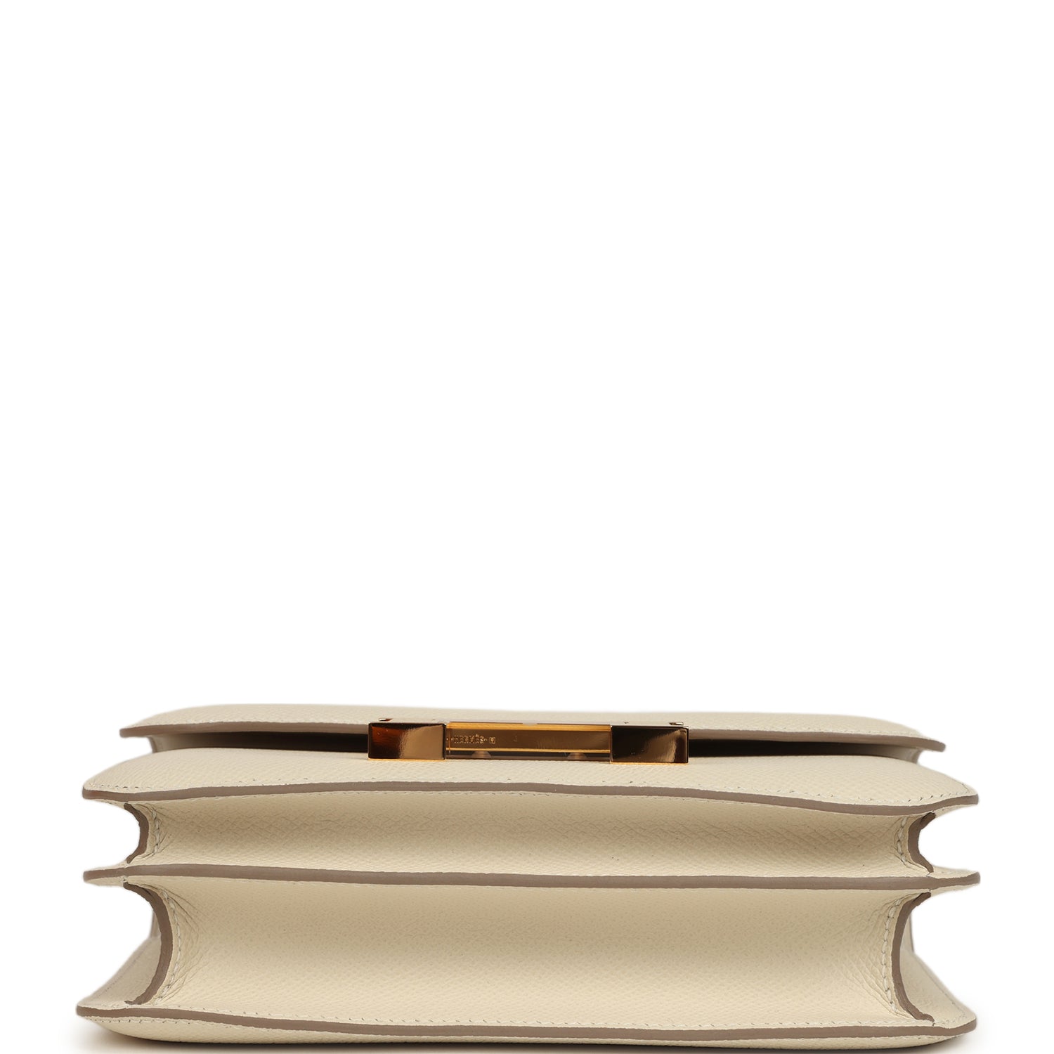 Constance 18 Craie Epsom Gold Hardware Bag