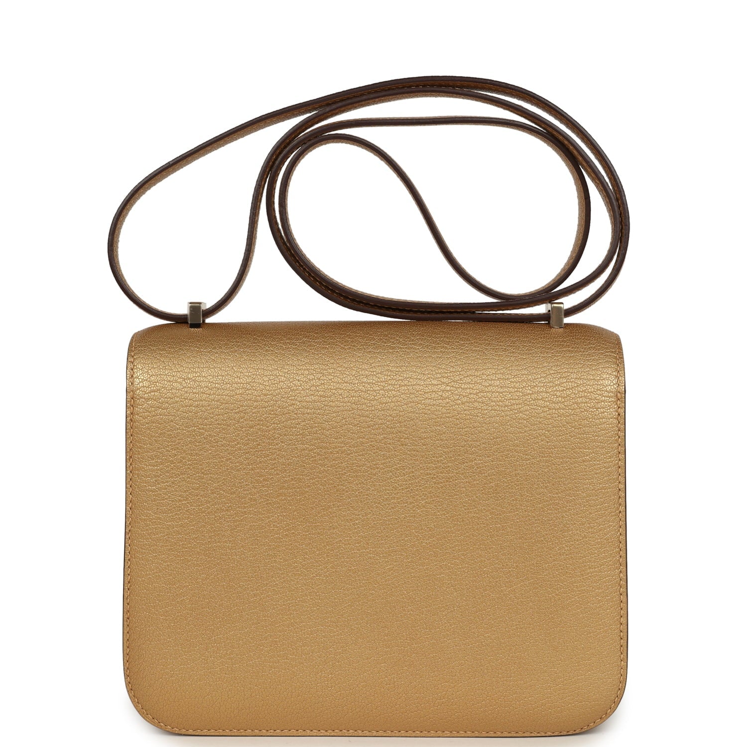 Constance 18 Dore Chevre Chamkilight Permabrass Hardware Bag