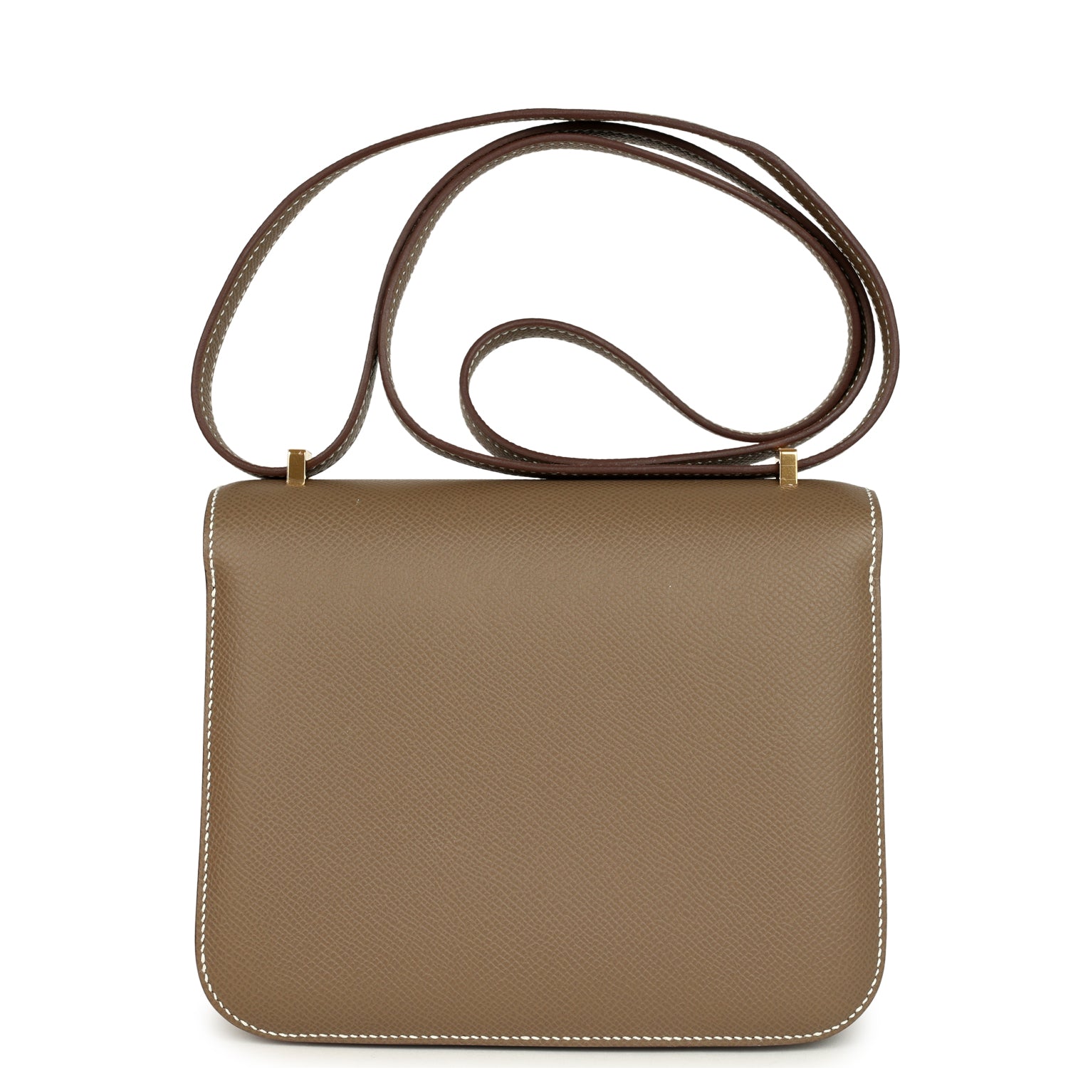 Constance 18 Etoupe Epsom Gold Hardware Bag