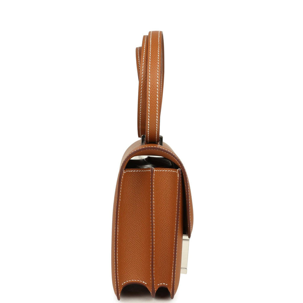 Constance 18 Gold Epsom Palladium Hardware Bag