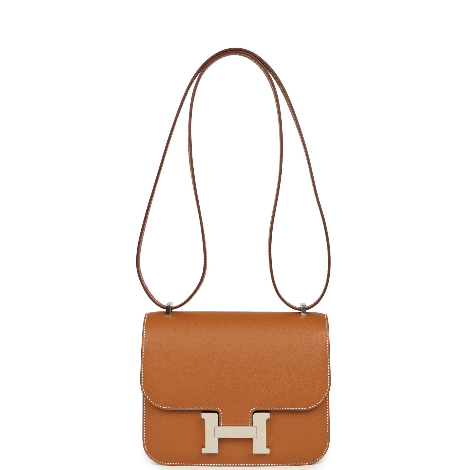 Constance 18 Gold Epsom Palladium Hardware Bag