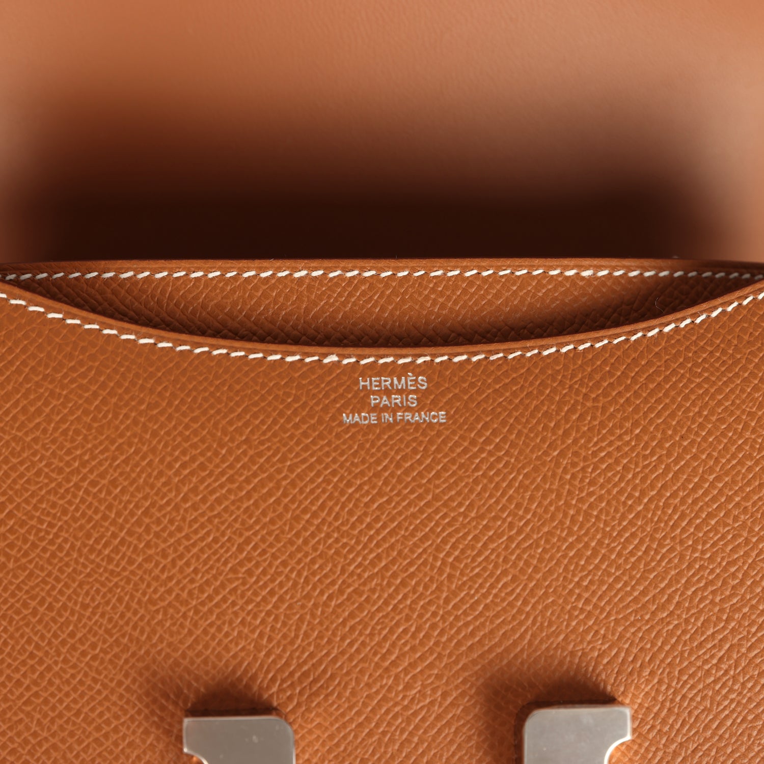 Constance 18 Gold Epsom Palladium Hardware Bag