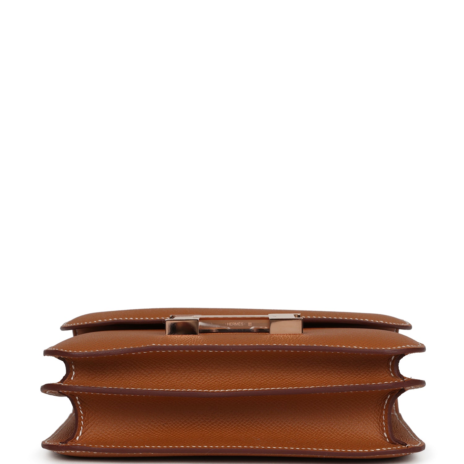 Constance 18 Gold Epsom Rose Gold Hardware Bag
