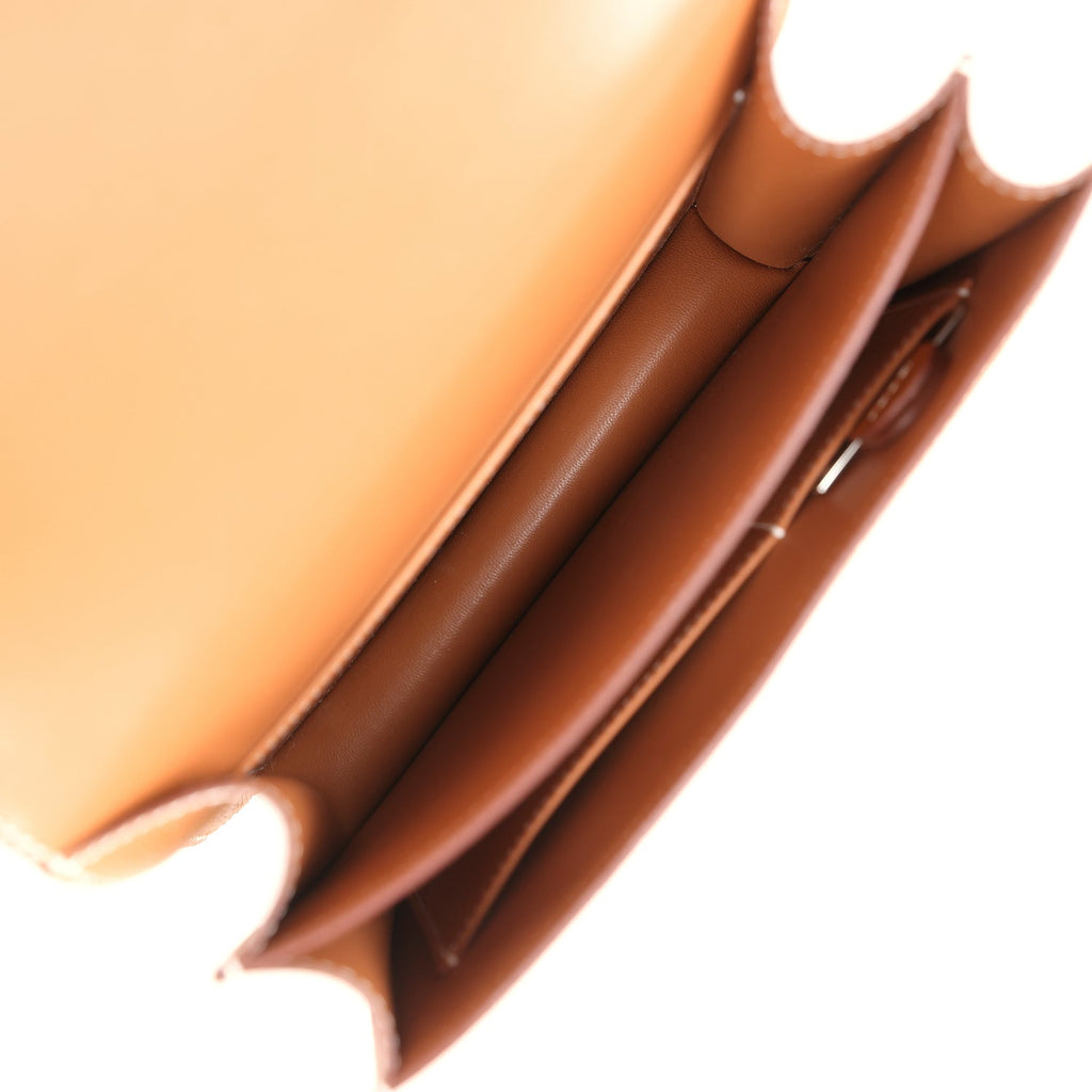 Constance 18 Gold Epsom Rose Gold Hardware Bag