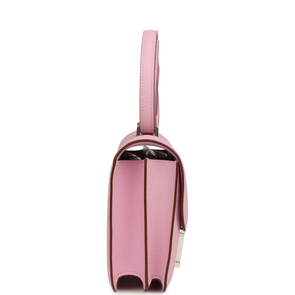 Constance 18 Mauve Sylvestre Epsom Palladium Hardware Bag