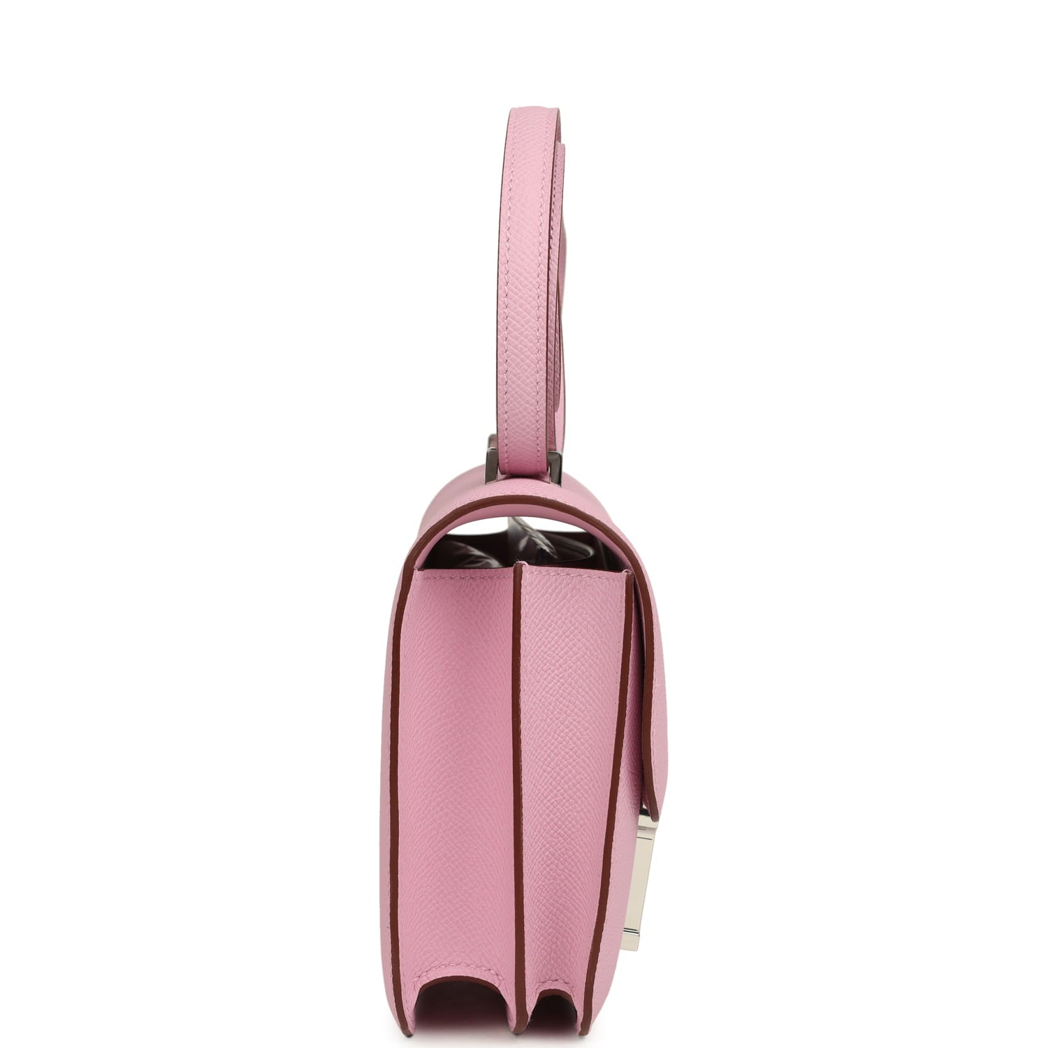 Constance 18 Mauve Sylvestre Epsom Palladium Hardware Bag
