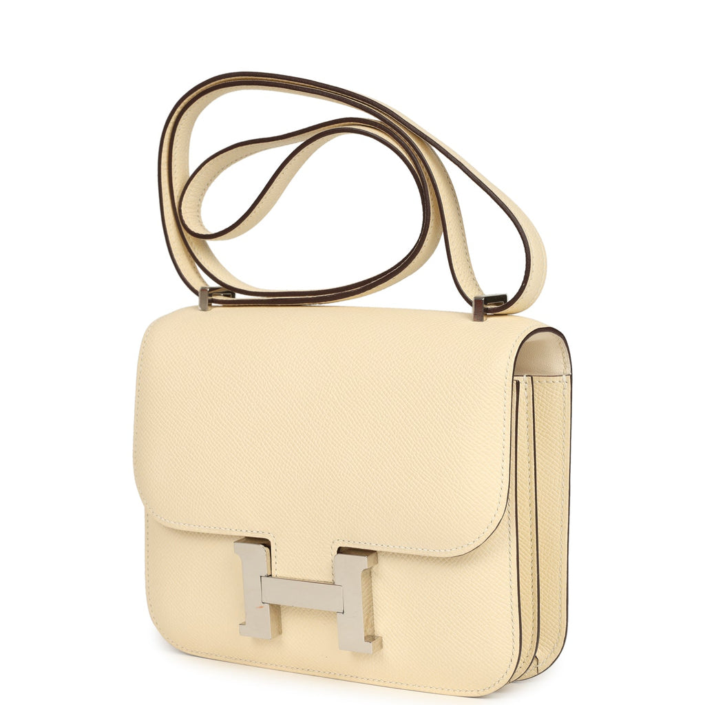 Constance 18 Nata Epsom Palladium Hardware Bag