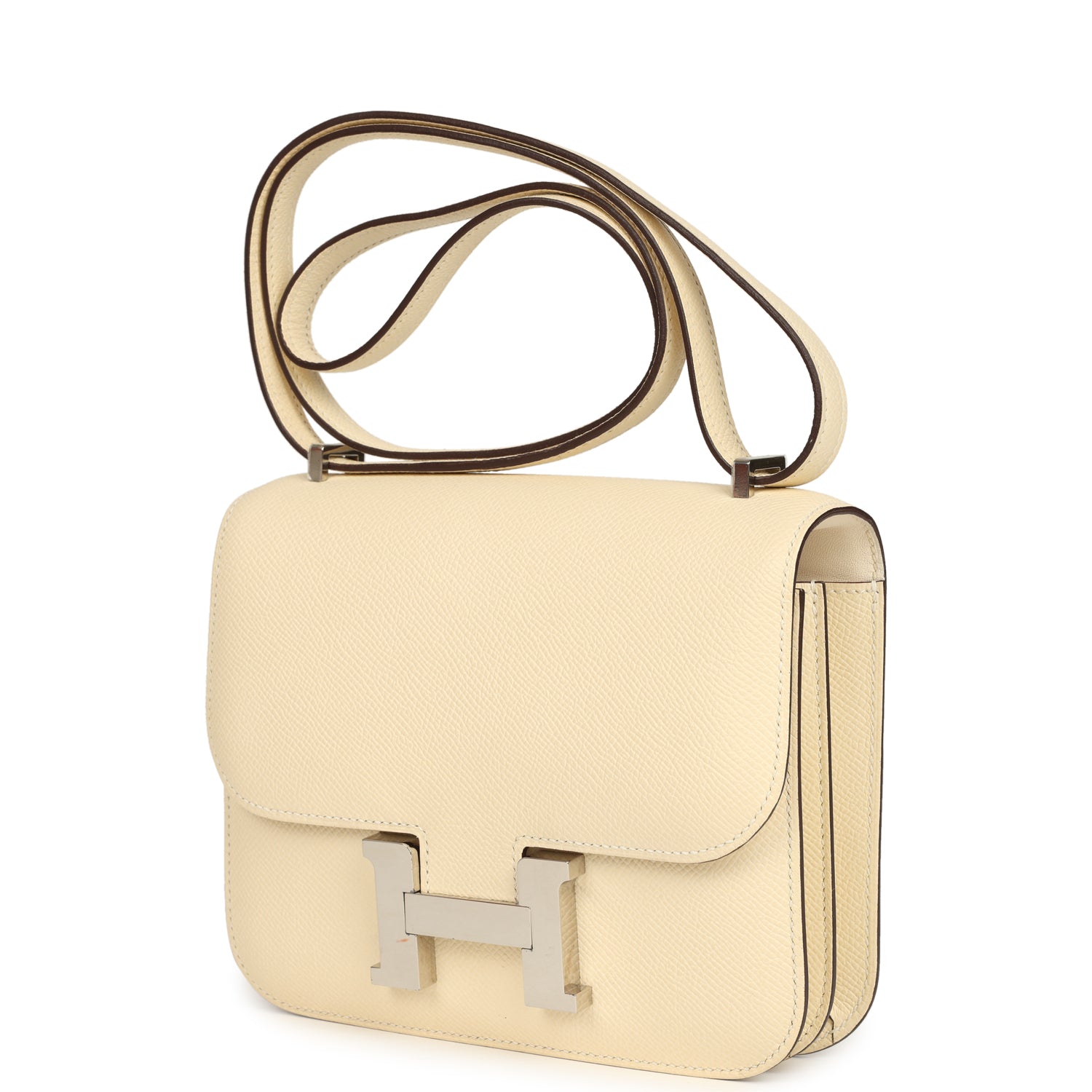 Constance 18 Nata Epsom Palladium Hardware Bag