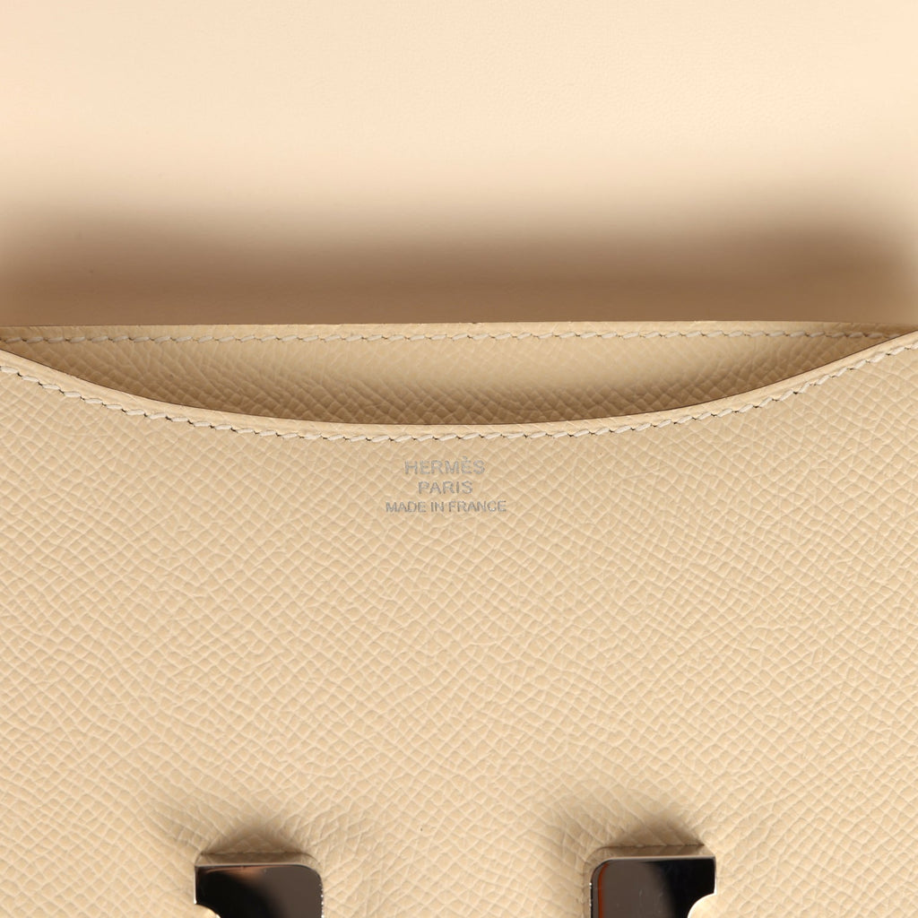 Constance 18 Nata Epsom Palladium Hardware Bag