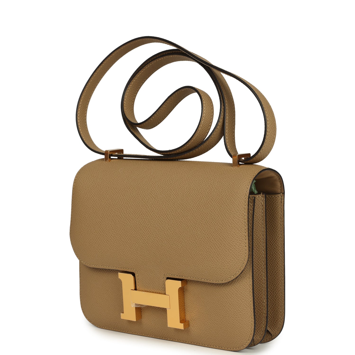 Constance 18 Poussiere Epsom Gold Hardware Bag