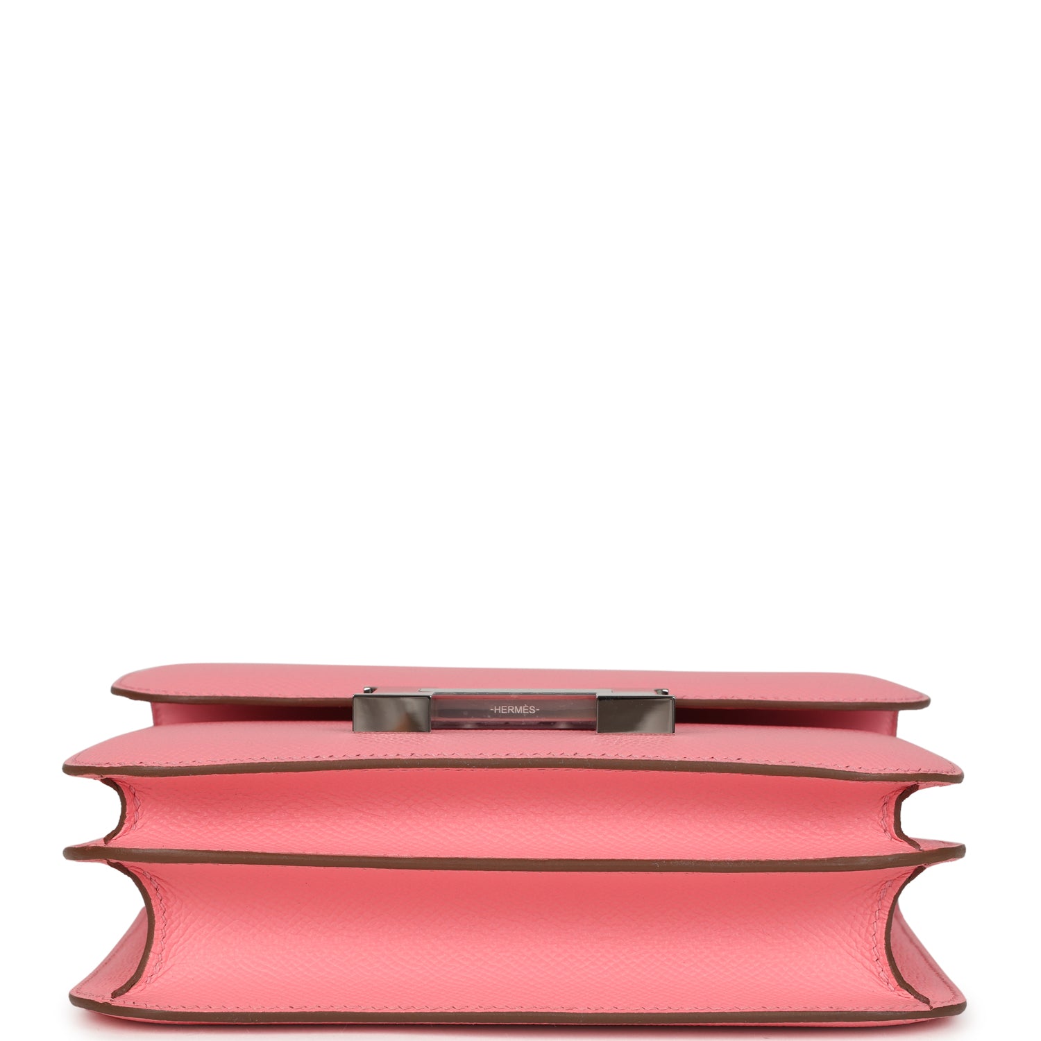 Constance 18 Rose Confetti Epsom Palladium Hardware Bag