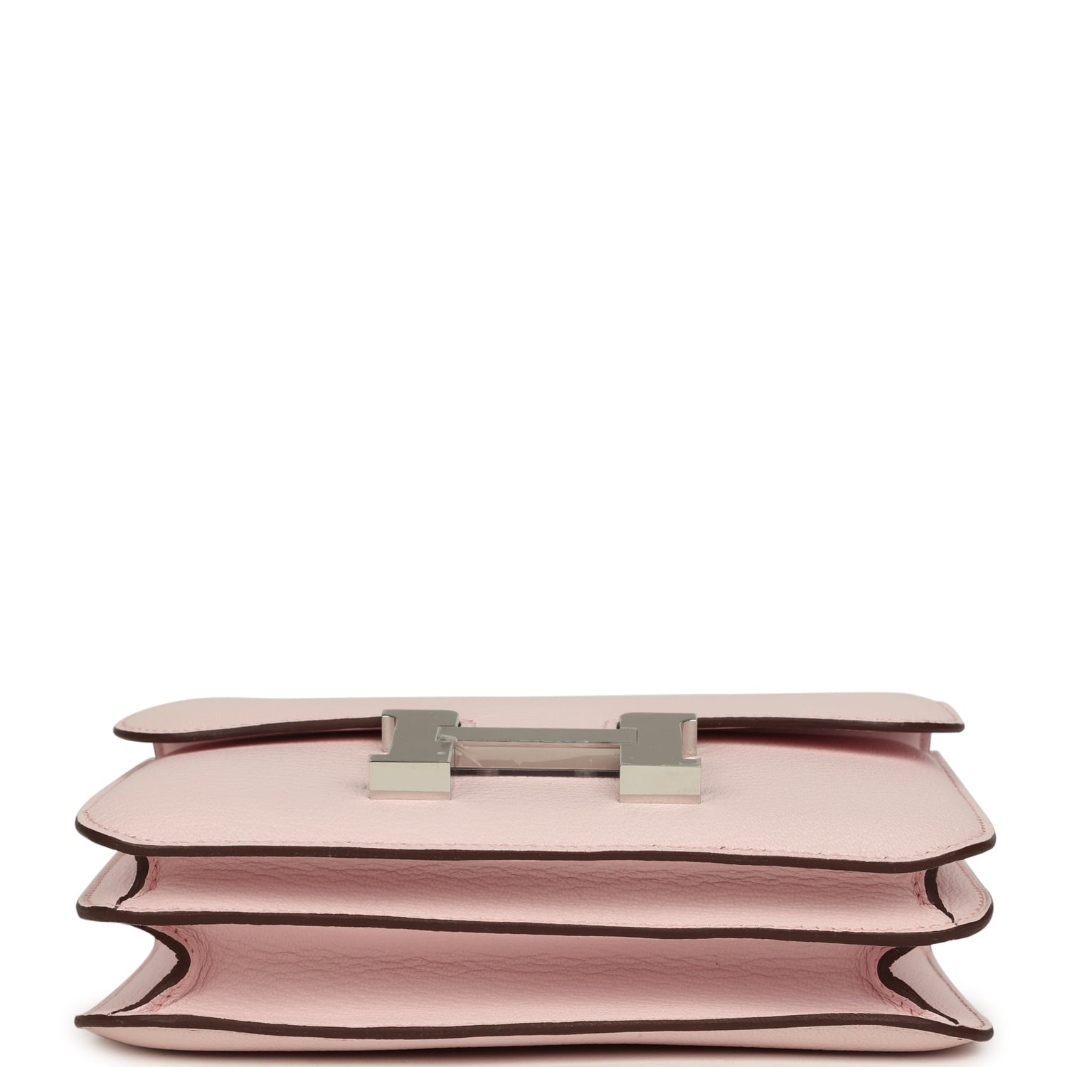 Constance 18 Rose Darling Chevre Mysore Palladium Hardware Bag