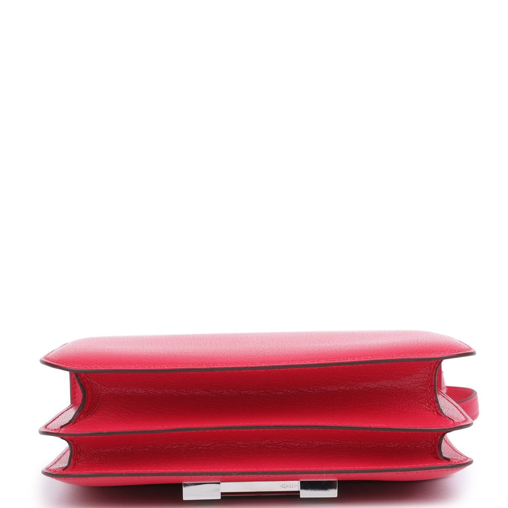 Constance 18 Rose Extreme Chevre Chamkila Palladium Hardware Bag