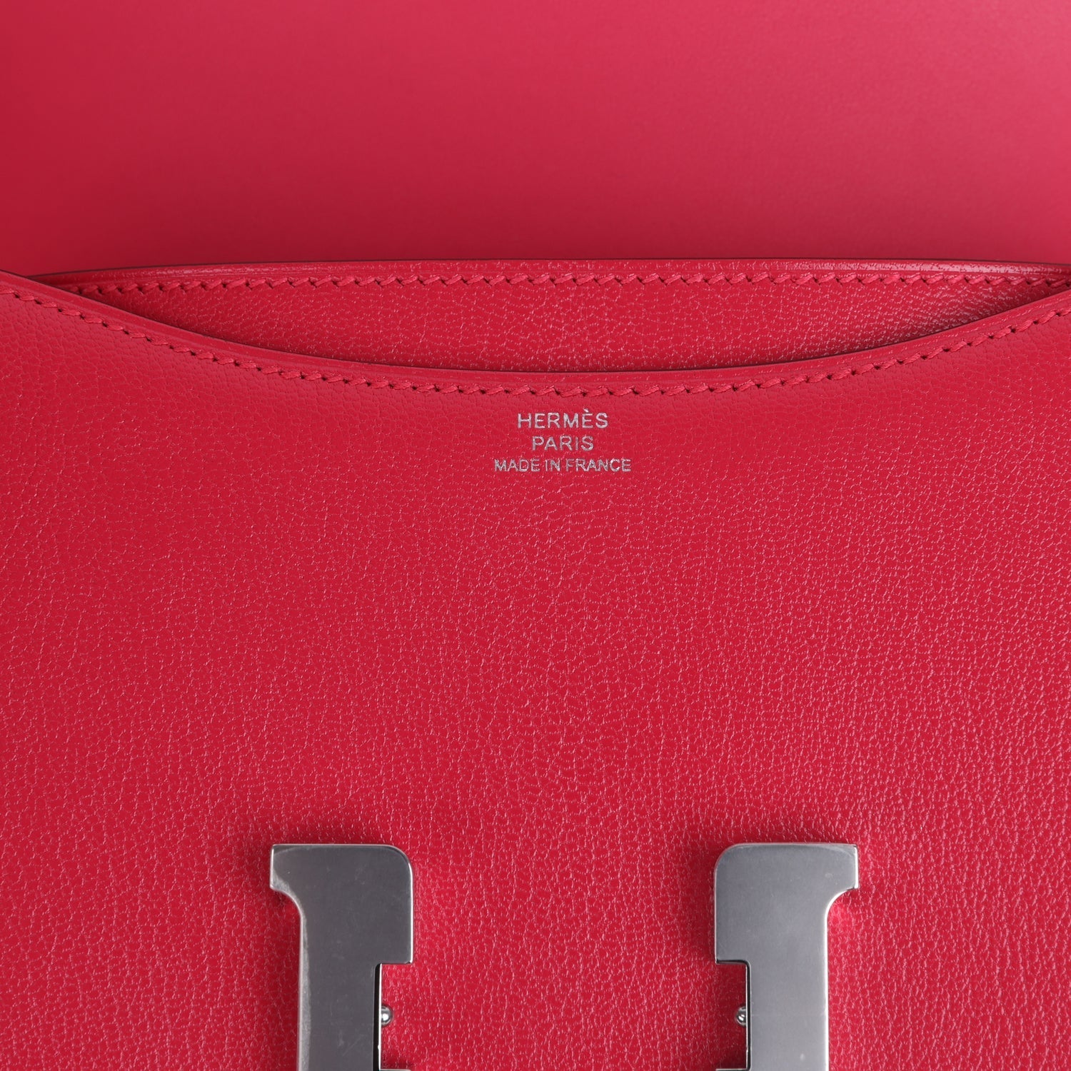 Constance 18 Rose Extreme Chevre Chamkila Palladium Hardware Bag