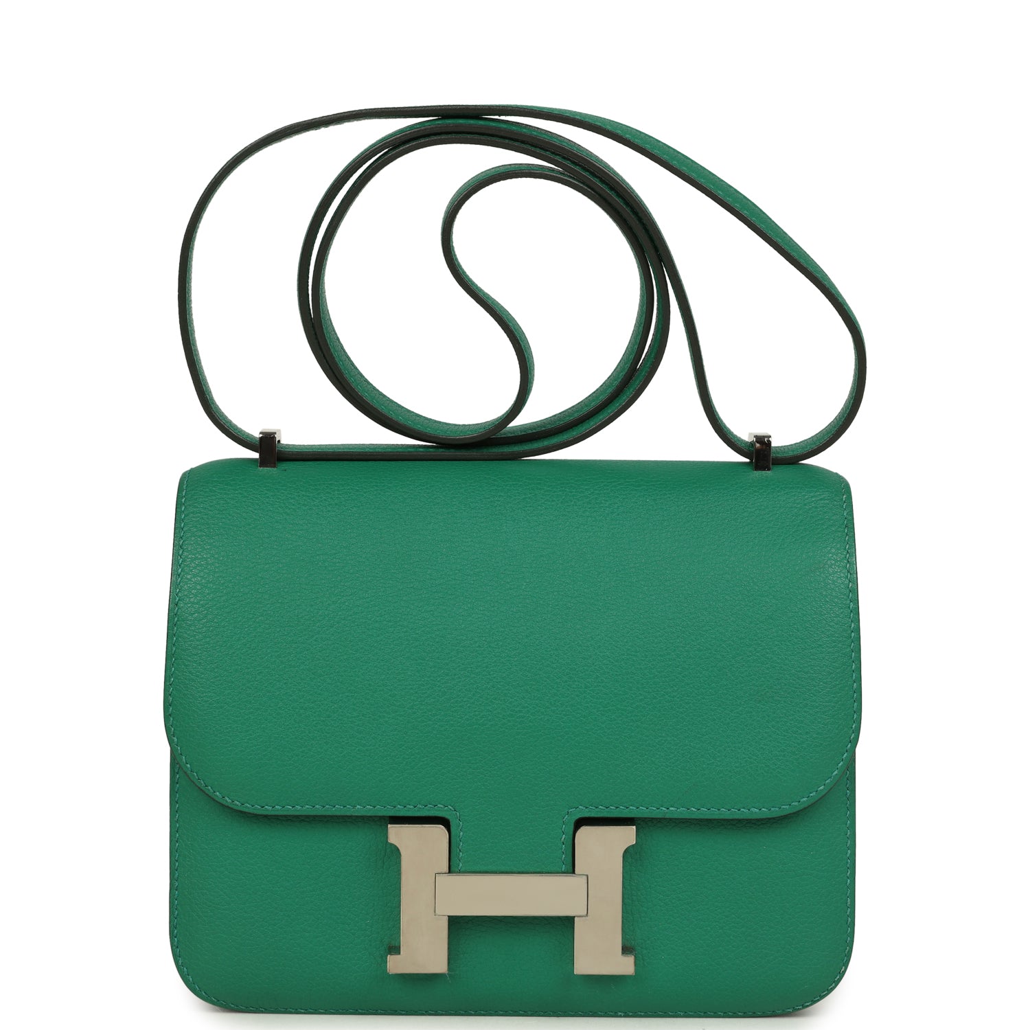 Constance 18 Vert Vertigo Evercolor Palladium Hardware Bag