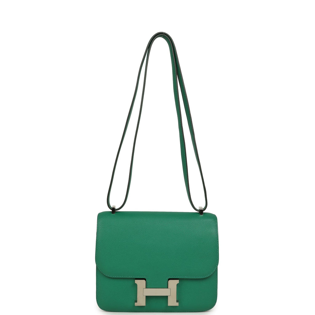 Constance 18 Vert Vertigo Evercolor Palladium Hardware Bag