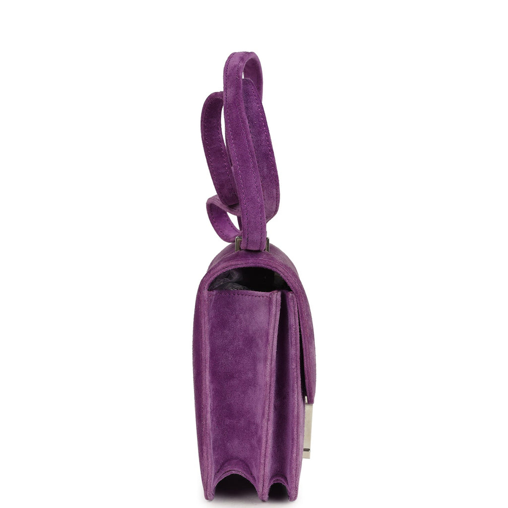 Constance 18 Violet Doblis Palladium Hardware Bag