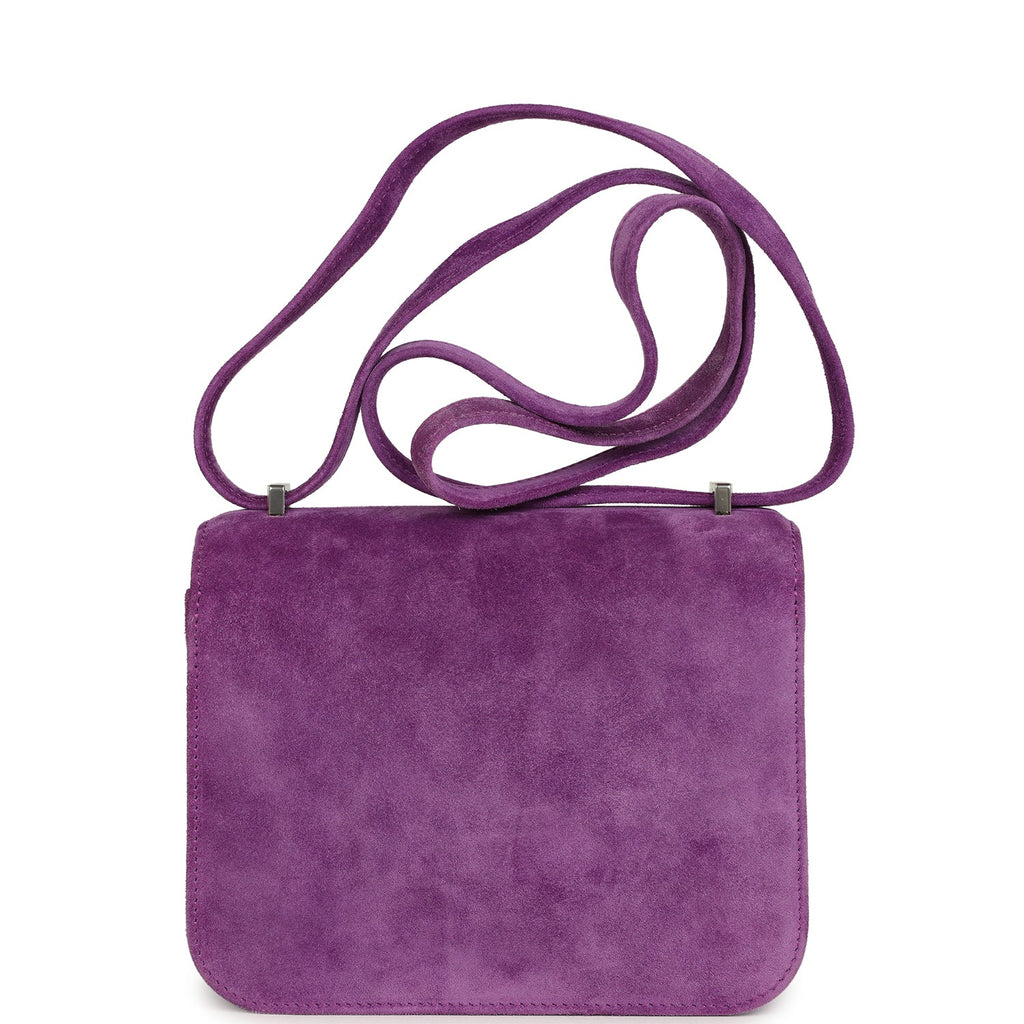 Constance 18 Violet Doblis Palladium Hardware Bag