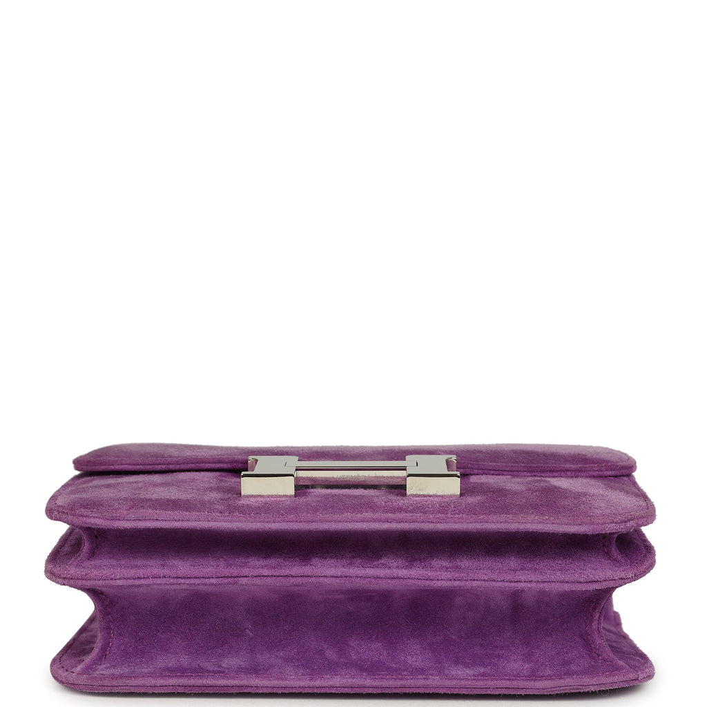 Constance 18 Violet Doblis Palladium Hardware Bag