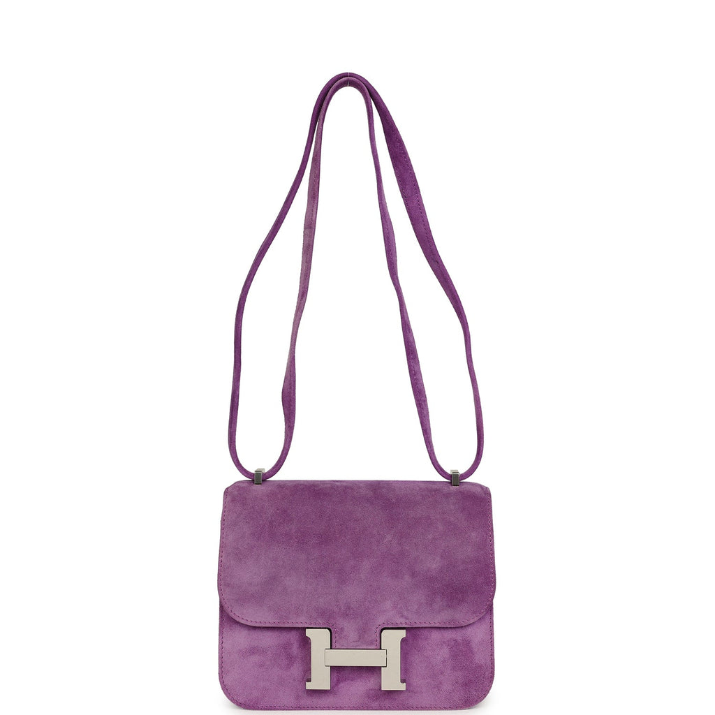 Constance 18 Violet Doblis Palladium Hardware Bag