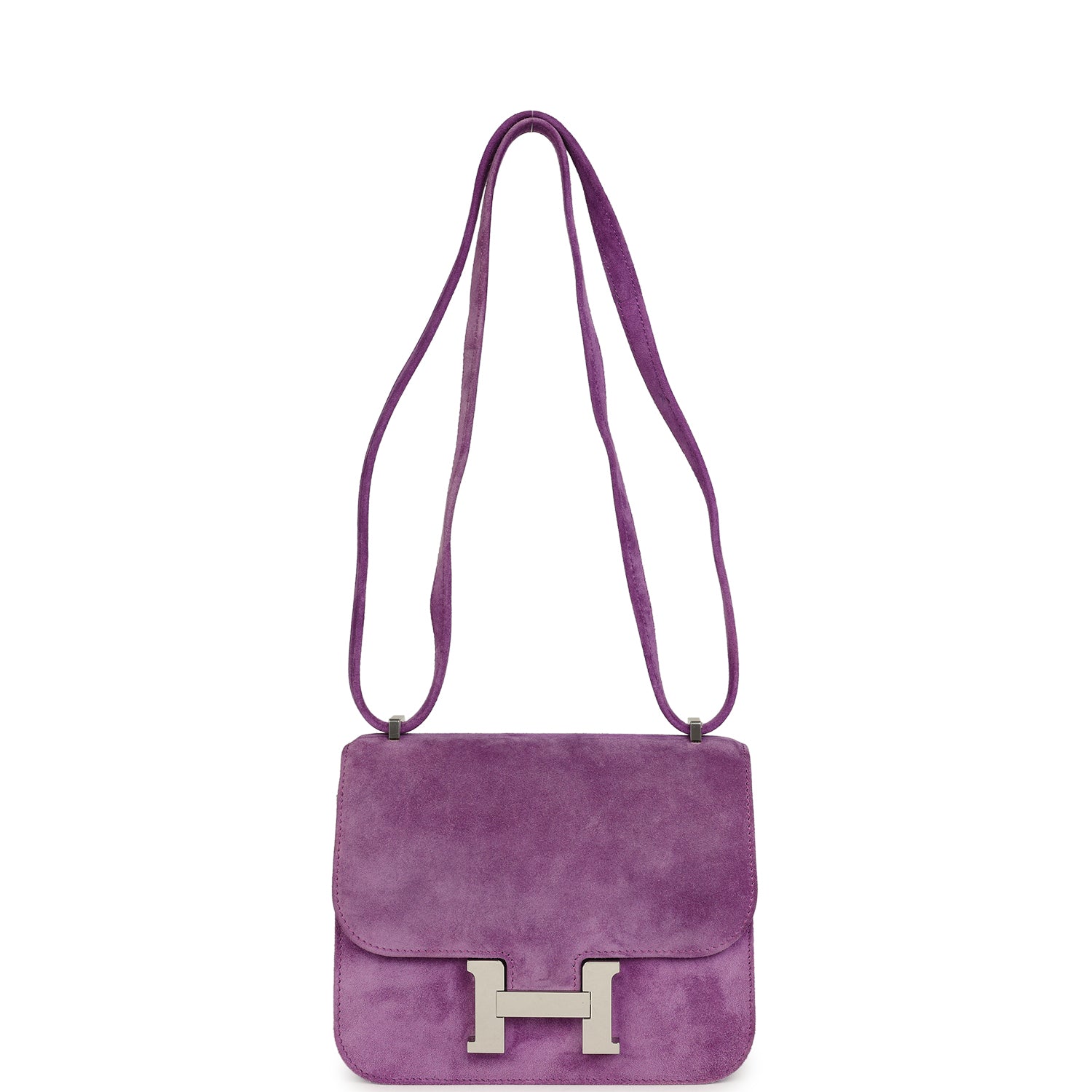 Constance 18 Violet Doblis Palladium Hardware Bag