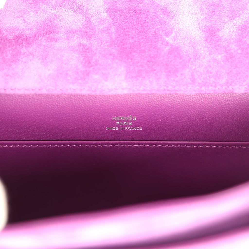 Constance 18 Violet Doblis Palladium Hardware Bag