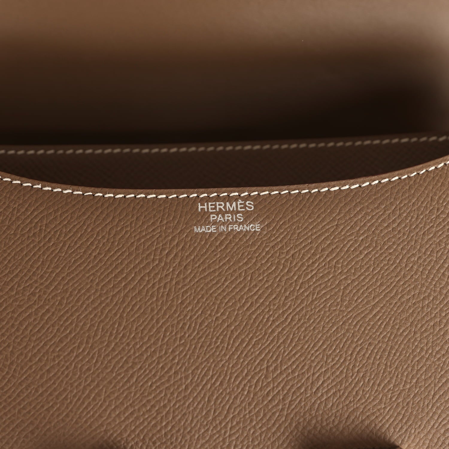 Constance 24 Etoupe Epsom Palladium Hardware Bag