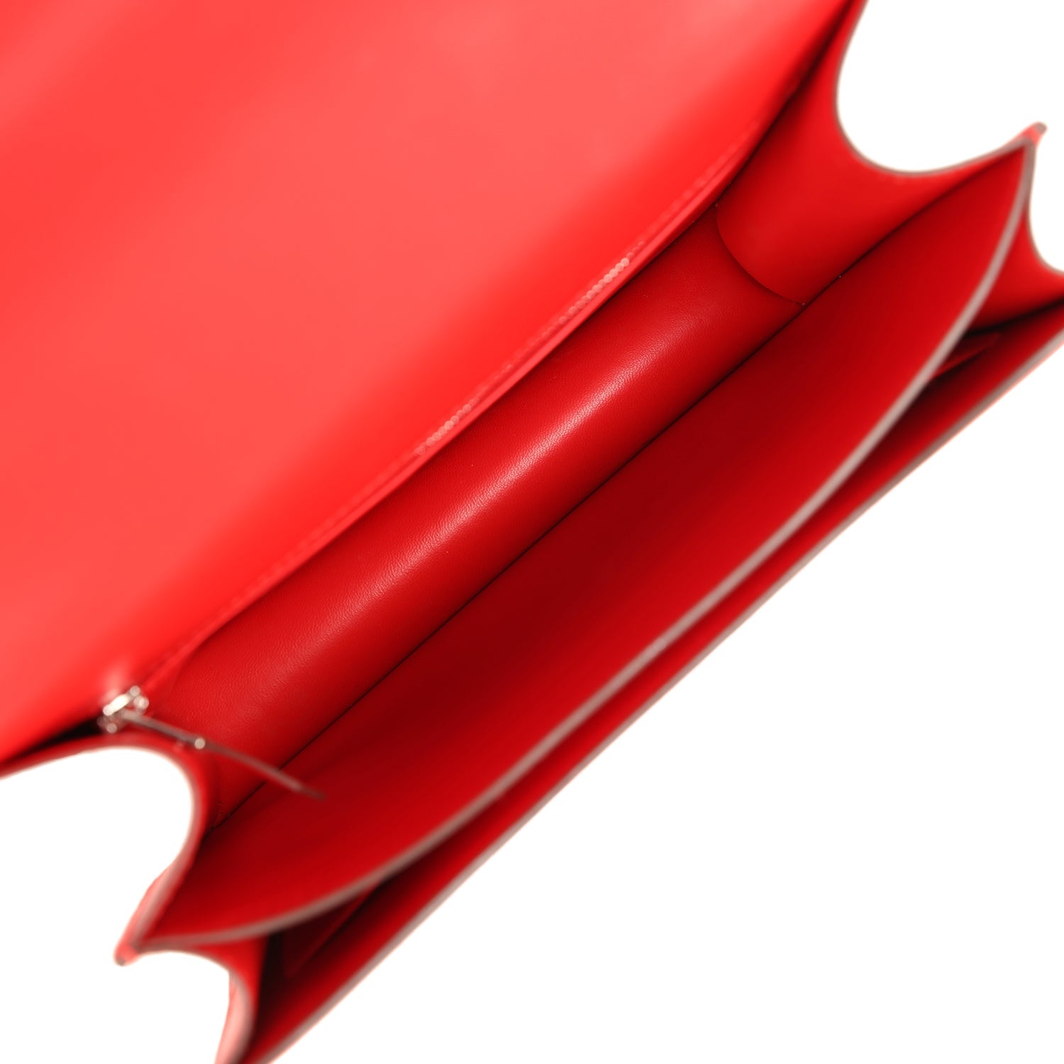 Constance 24 Rouge De Coeur Epsom Lacquered Palladium Hardware Bag